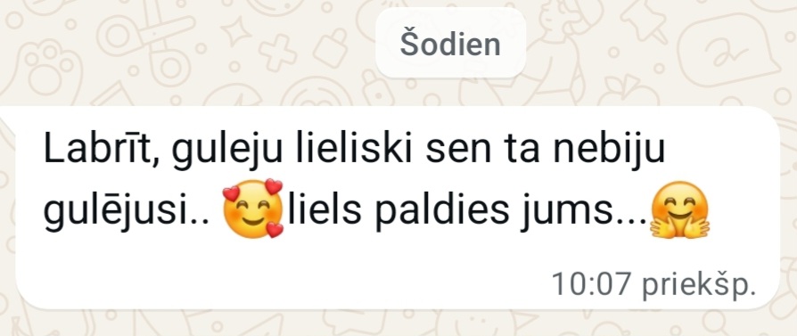 Klientu atsauksme par Aronbergs individuālo seansu