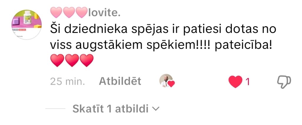 Klientu atsauksme par Aronbergs individuālo seansu
