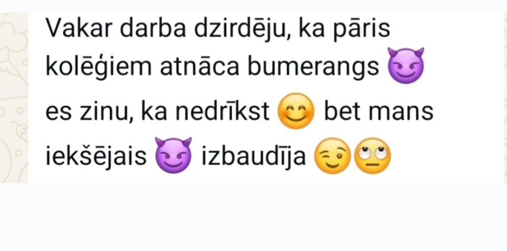 Klientu atsauksme par Aronbergs individuālo seansu