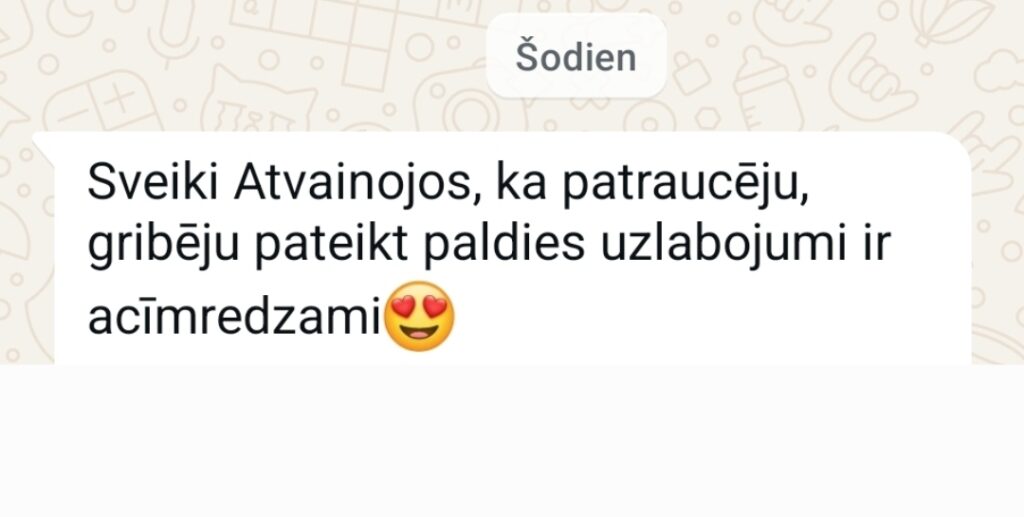 Klientu atsauksme par Aronbergs individuālo seansu