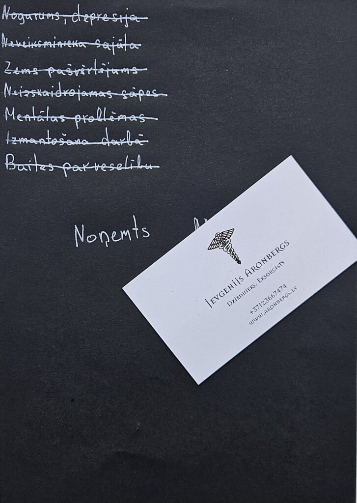Aronbergs – enerģētiskā seansa rezultāts, klienta atsauksme