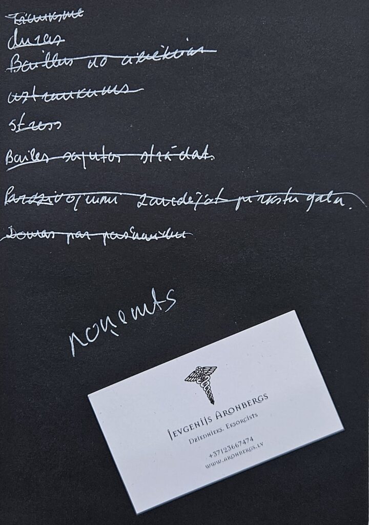 Aronbergs – enerģētiskā seansa rezultāts, klienta atsauksme